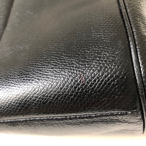Coach Black Leather Handbag - Picture 8 of 9